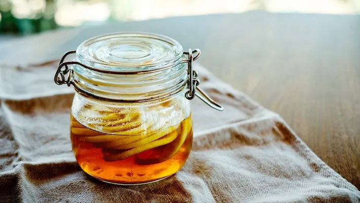 Mirin lemon syrup